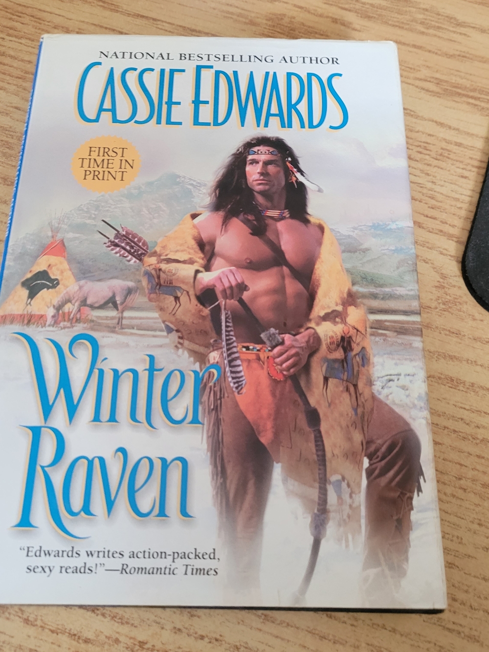 Cassie Edwards Winter Raven Book